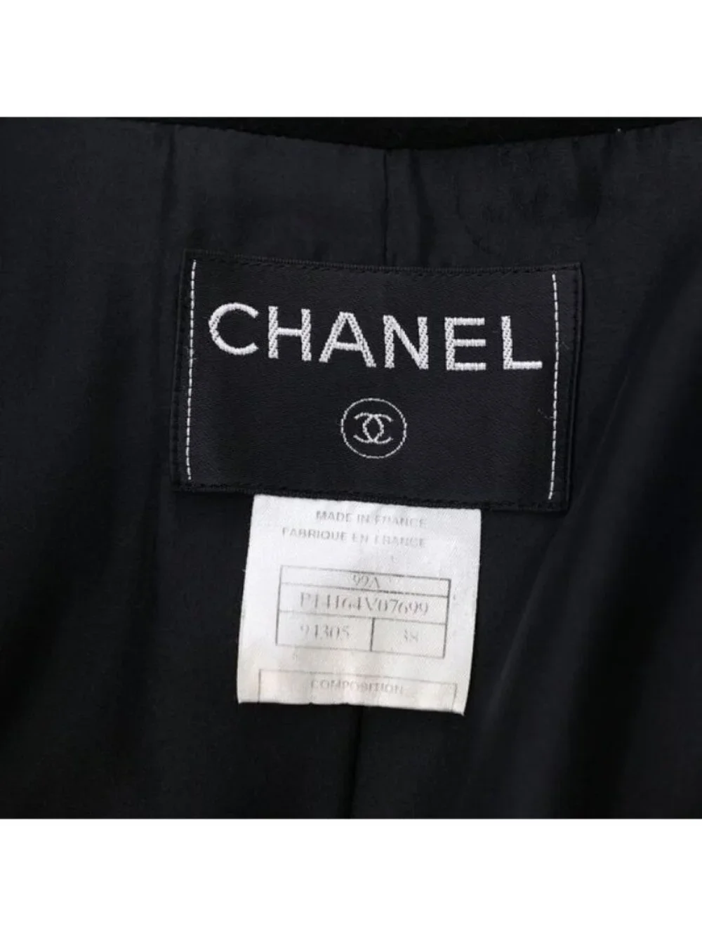 Chanel Coat Black